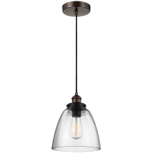 Visual Comfort & Co. Studio Collection P1349PAGB/DWZ - Baskin Dome Pendant