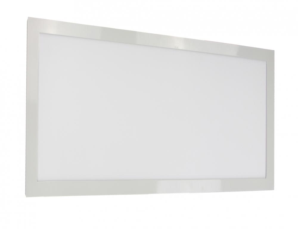 Blink Plus - 22W- 12" x 24" Surface Mount LED - 3000K - White Finish - 120-277V