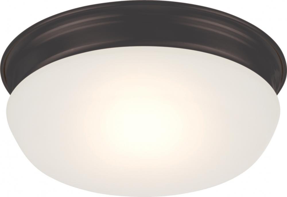 Trevor - LED Flush Fixture with Frosted Glass