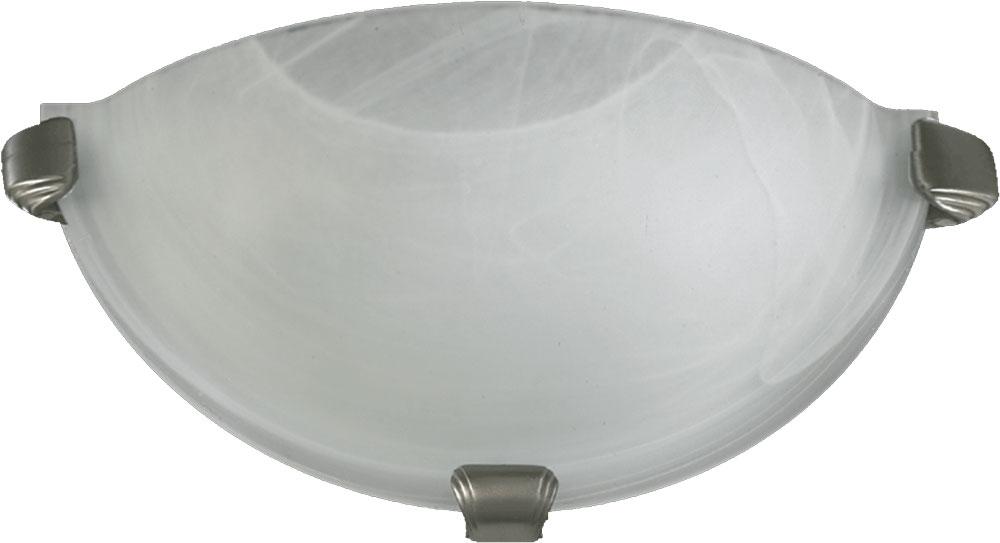 FAUX ALAB WALL SCONCE-STN