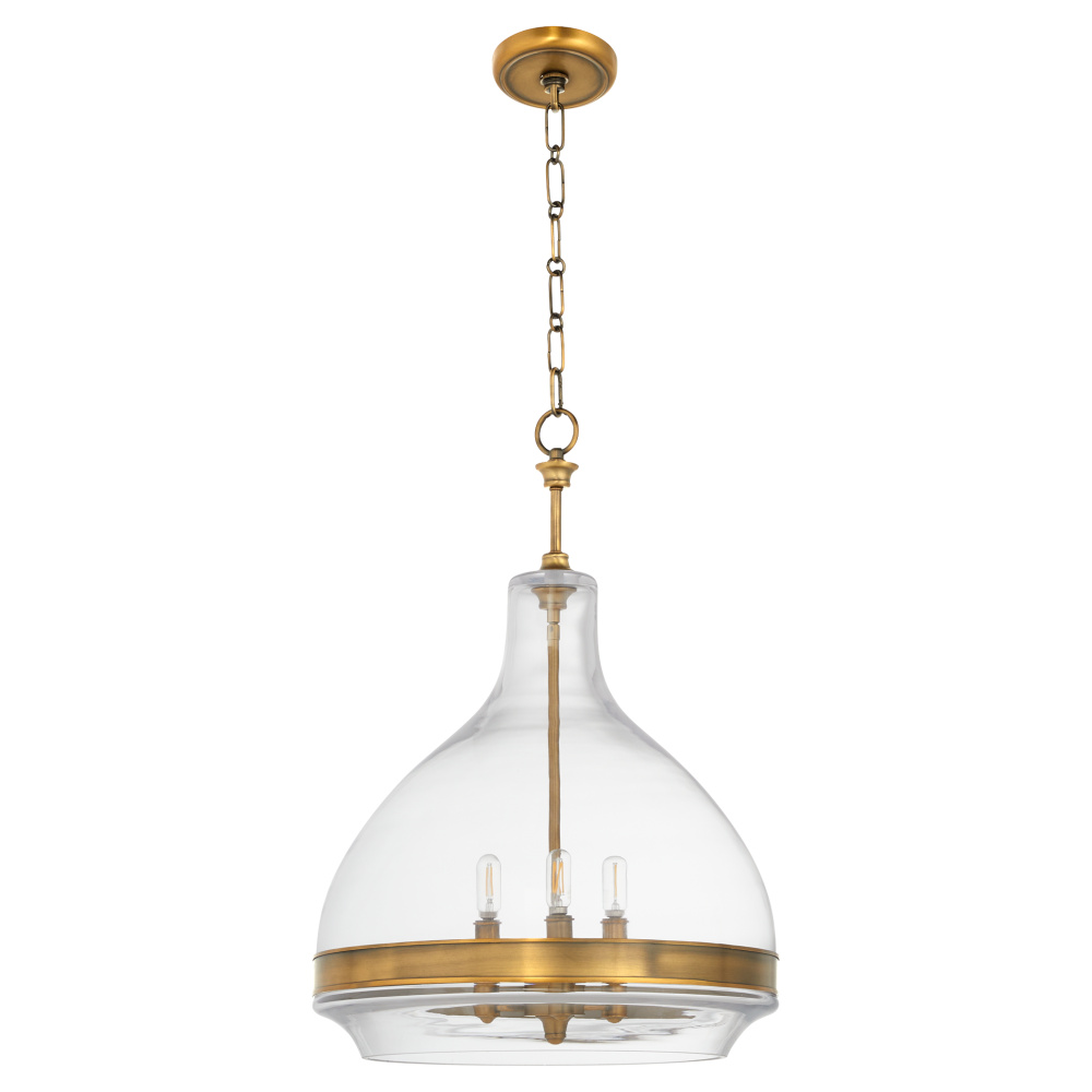 TILBROOK 18" 3LT PENDANT - BRB