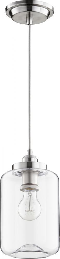 CLEAR PENDANT 6" - STN