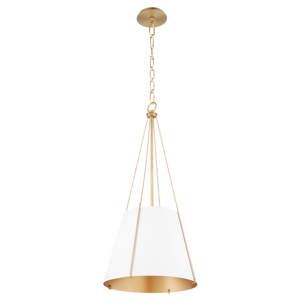 DENISE 15" 1LT PENDANT -SW/AGB