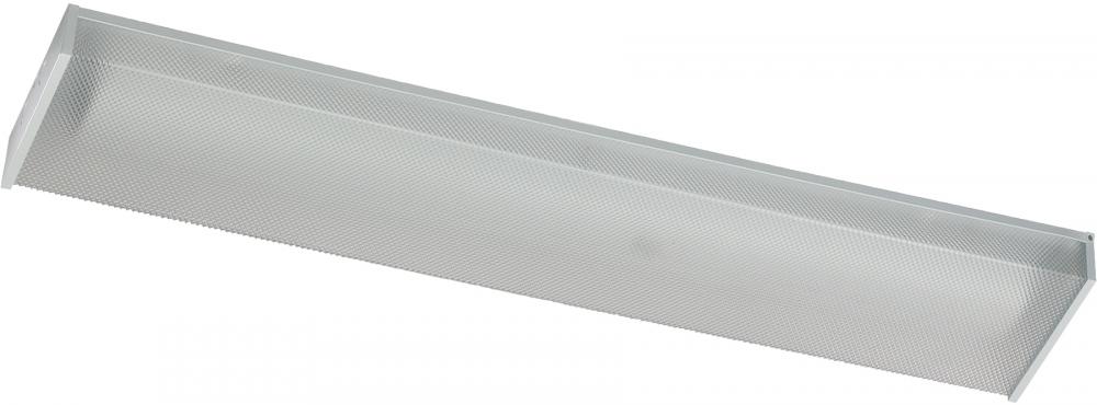 4' 2x18wT8 LED WRAP/STEEL