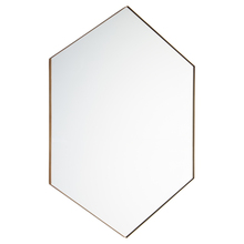 Quorum 13-2840-21 - 28x40 HEXGN MIRROR - GLD