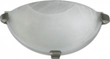 Quorum 5629-65 - FAUX ALAB WALL SCONCE-STN