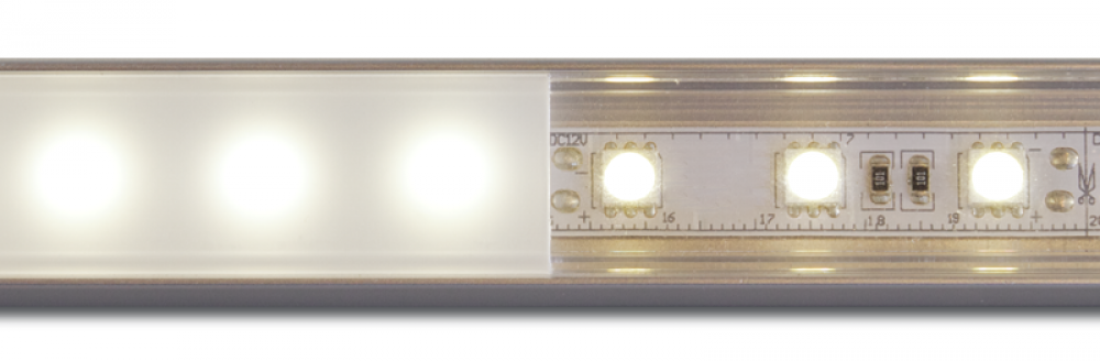 CHROMAPATH - Frosted Channel Cover (48 in.) - 1 cover