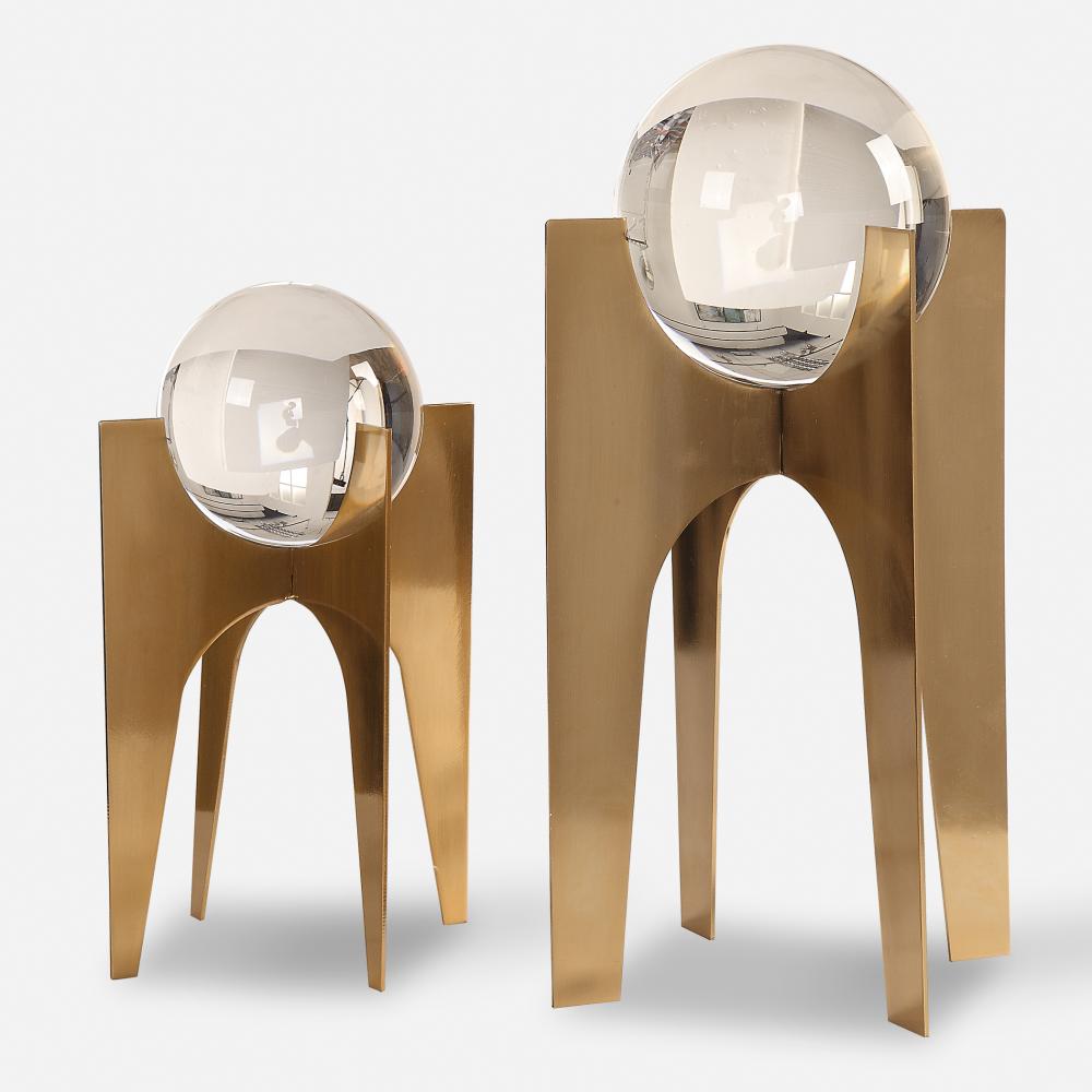 Uttermost Ellianna Crystal Spheres Set/2