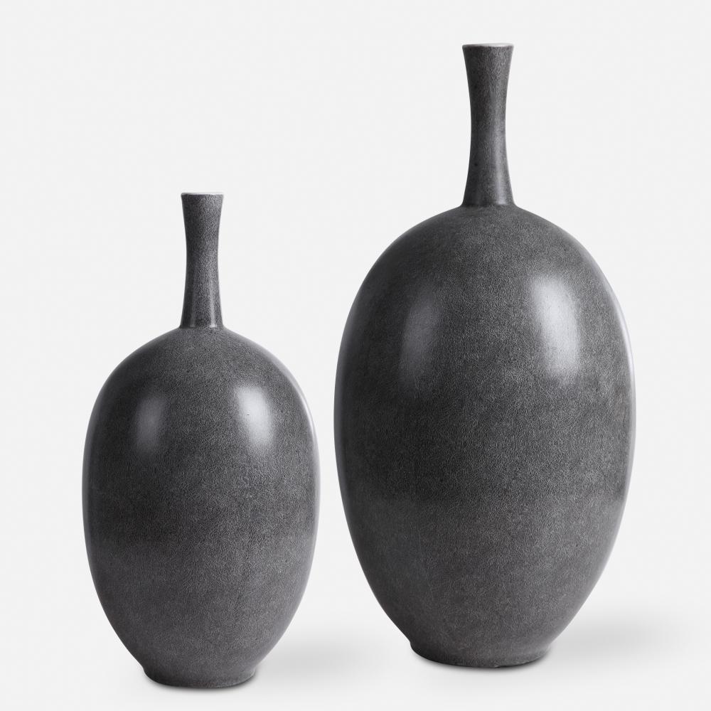 Uttermost Riordan Modern Vases Set/2