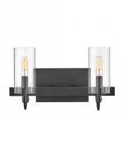 Hinkley 58062BK - Small Two Light Vanity