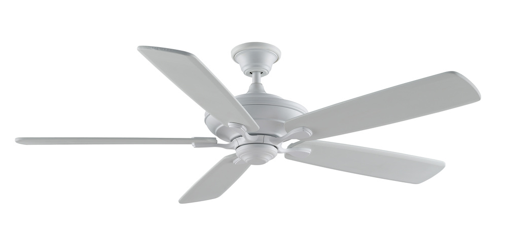 myFanimation Indoor/Outdoor Ceiling Fan AC Motor - 54 inch and 60 inch Blades - Matte White