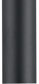 48-inch Ceiling Fan Downrod - Black