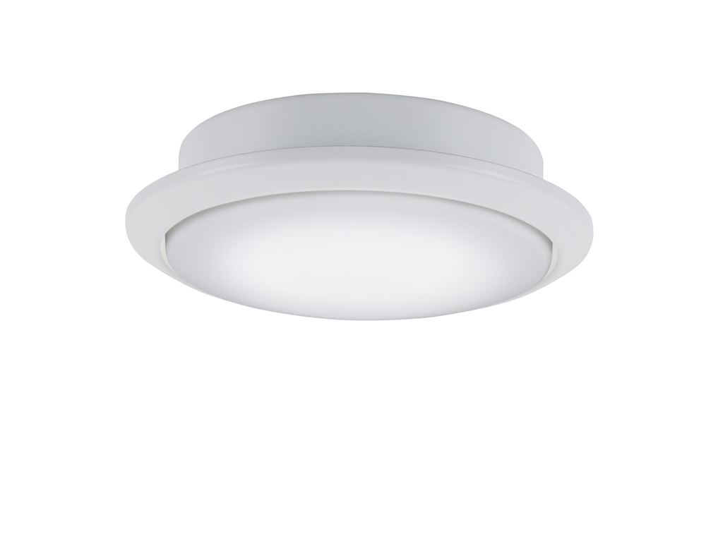 Wrap Custom Ceiling Fan Color Temperature (CCT) Select LED Light Kit - Matte White