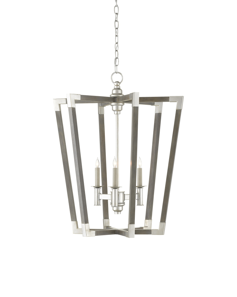 Bastian Medium Gray Lantern