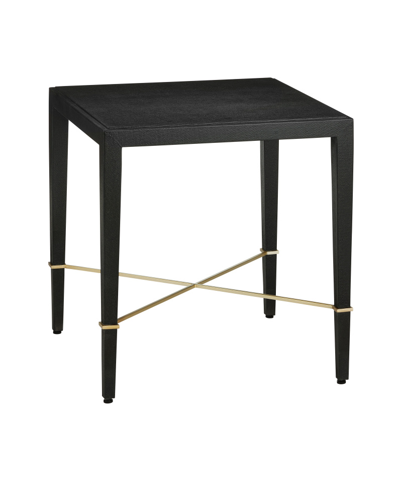Verona Black End Table