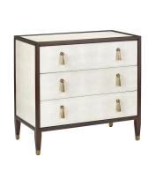 Currey 3000-0141 - Evie Shagreen Chest