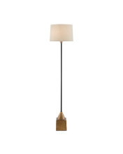 Currey 8000-0073 - Keeler Brass Floor Lamp