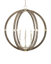 Currey 9000-0941 - Bastian Gray Orb Chandelier