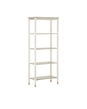 Currey 3000-0203 - Aster White Etagere