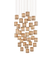 Currey 9000-0894 - Daze 36-Light Round Multi-Drop Pendant