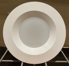 Affinity DAT-5CCT56-SMWH - 5CCT LED trim 5"- 6" adjustable, smooth, white